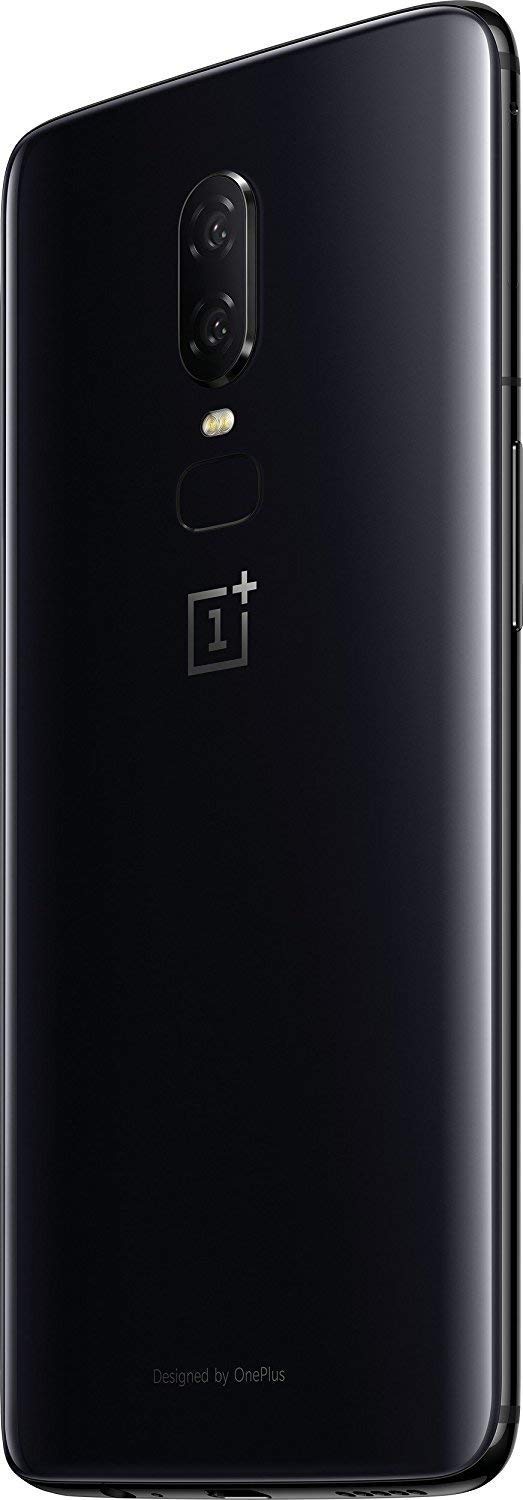 (Renewed) OnePlus 6 (Mirror Black, 6GB RAM, 64GB Storage)