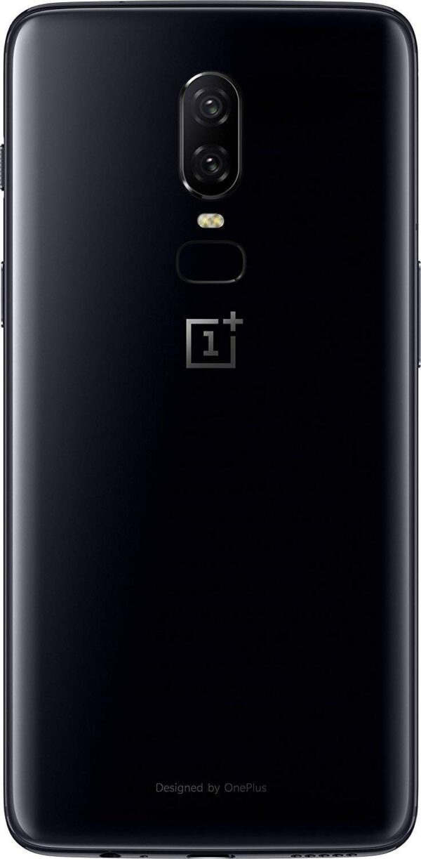 (Renewed) OnePlus 6 (Mirror Black, 6GB RAM, 64GB Storage)
