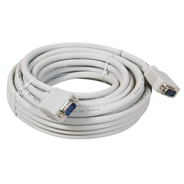 NGM 3-Meter VGA to VGA Converter Adapter Cable (White)