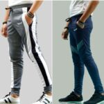 Pack of 2 Color Block Dry Fit Polyster Honey Comb Track Pants