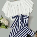 Classic Retro Women Top & Bottom Sets