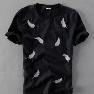 Men Feather T-shirts