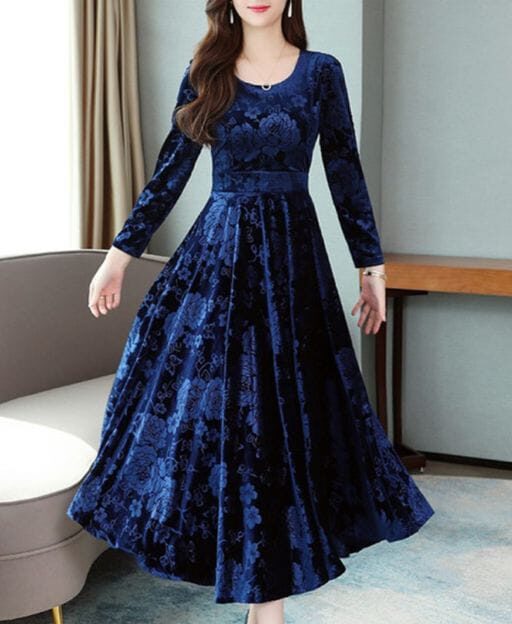 Designer Velvet Women Dress