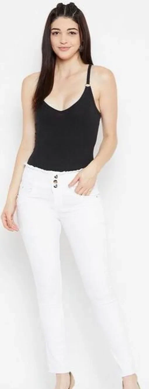 White Denim Jeans