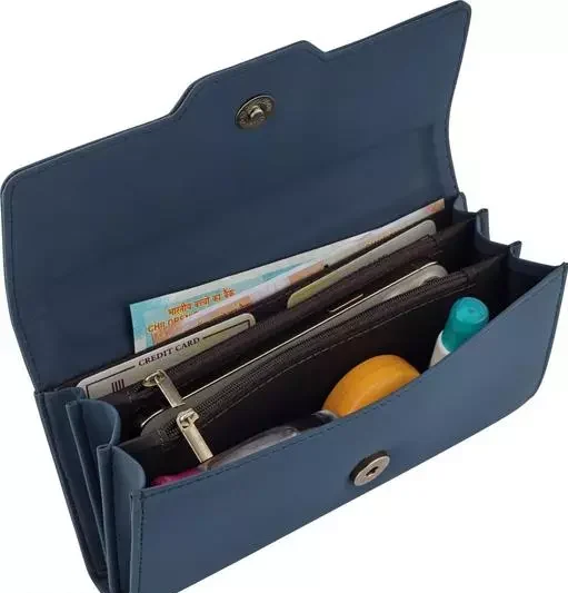 Synthetic Leather Mobile Hand Clutch