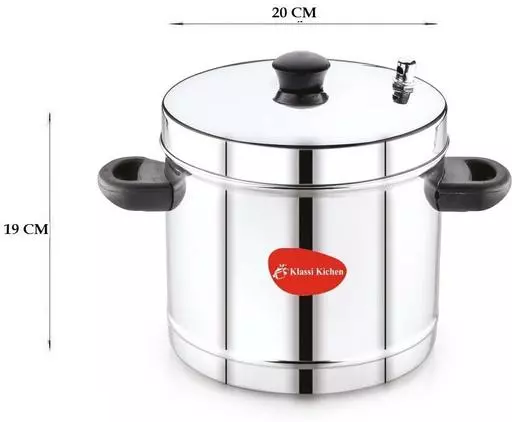 Kitchen Induction And Standard Idly Cooker (6 Plates , 24 Idlis) Induction & Standard Idli Maker