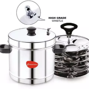 Kitchen Induction And Standard Idly Cooker (6 Plates , 24 Idlis) Induction & Standard Idli Maker