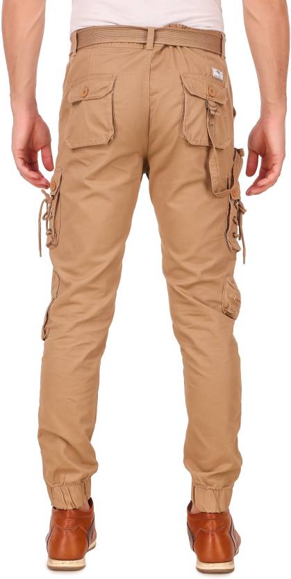 Men Pure Cotton Cargo