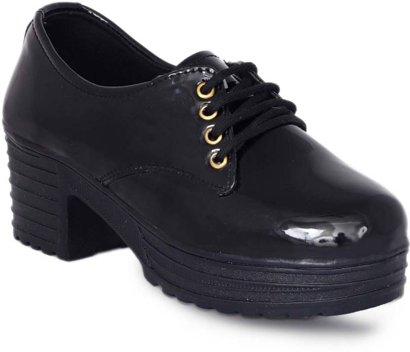 Formal Casual Stylish Look Boots Shoe Casuals For Women  (Black)