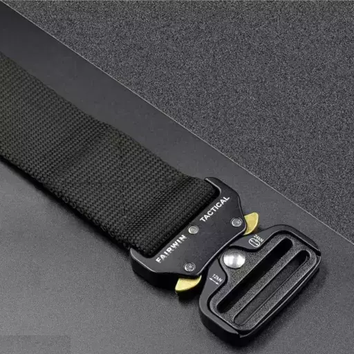 Winsome Deal Canvas Black Regular Belt