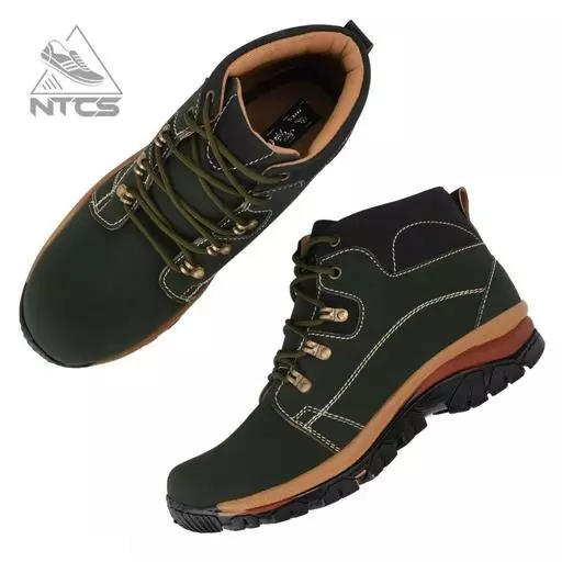 Synthetic Leather Casual Boots