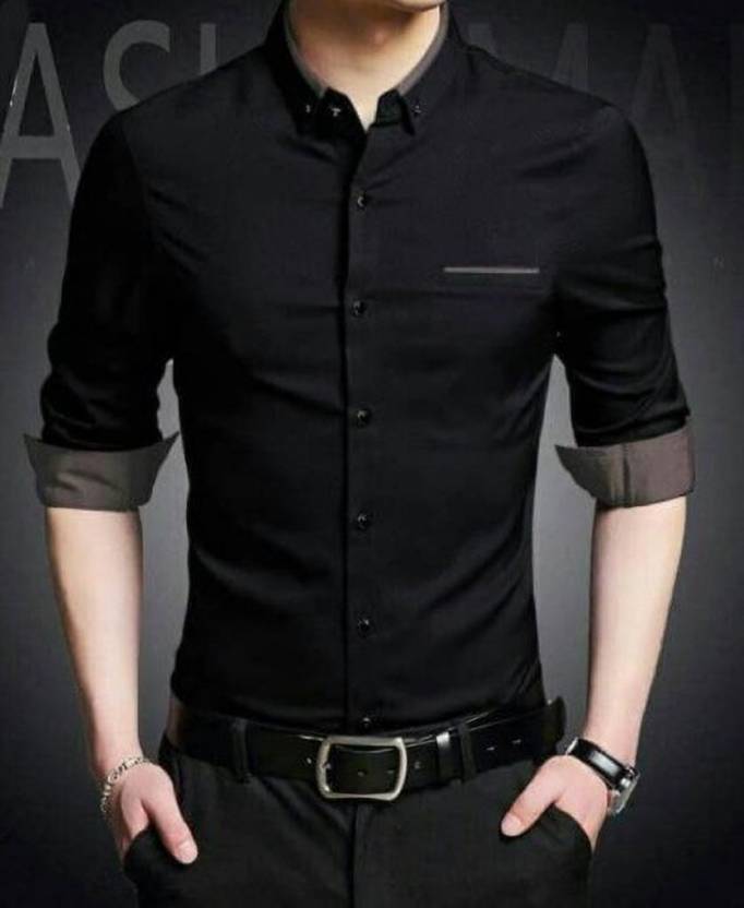 Unique stylist branded formal shirt for men