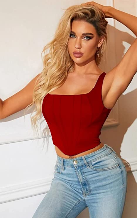 Latest Corset Crop Top