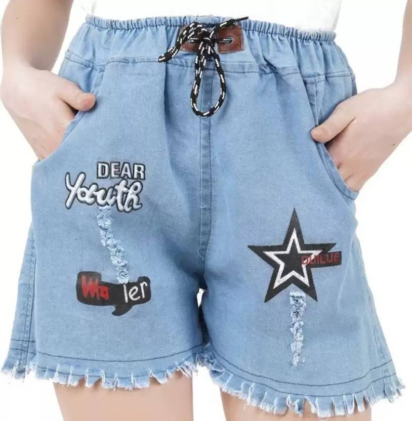 Denim Shorts Combo Set of 2