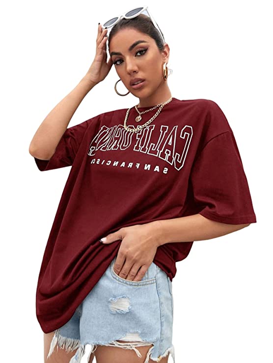 Women oversize T-Shirt thin and super soft fabric